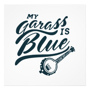 Impression Photo Mon banjo est bleu