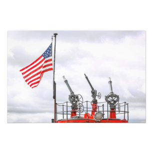 Impression Photo Mon Hommage Aux Pompiers Maritimes