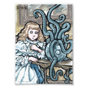 Impression Photo Mon Premier Animal #7 - Surreal Odd Goth Creator