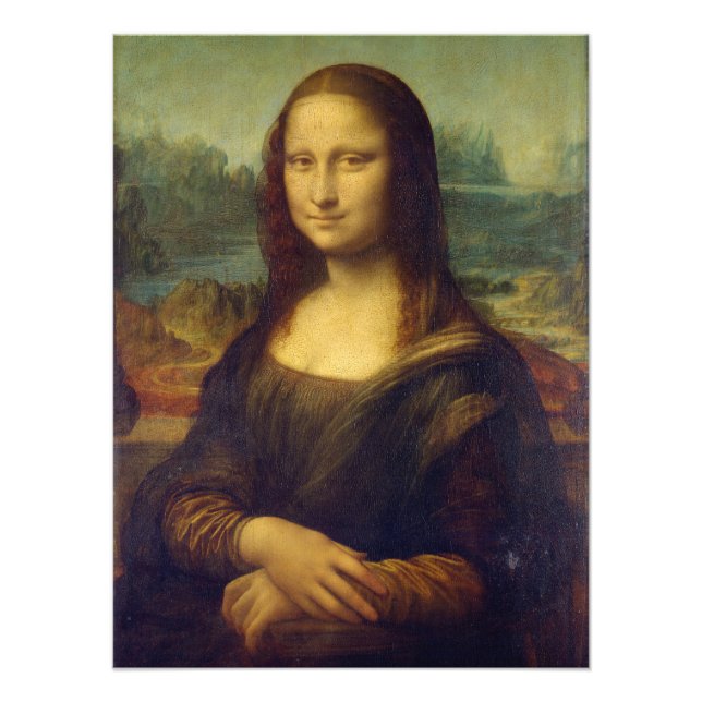 Impression Photo Mona Lisa , Léonard de Vinci (Devant)