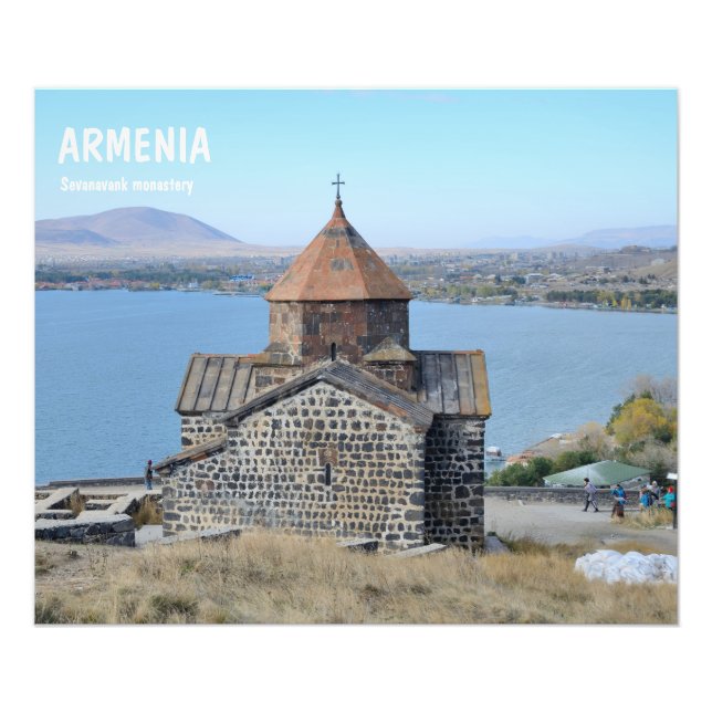 Impression Photo Monastère de Sevanavank en Arménie (Devant)