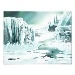 Impression Photo Monde de glace Imaginaire