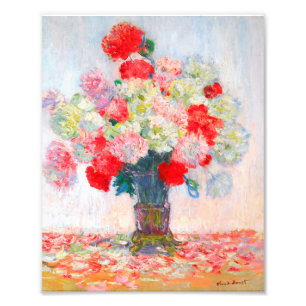 Impression Photo Monet Peonies