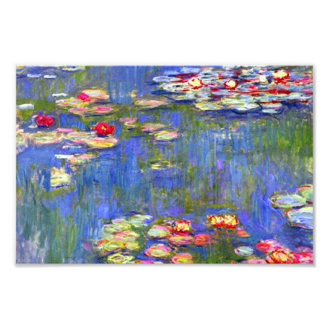 Impression Photo Monet Water Lilies 1916 (Devant)