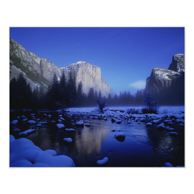 Impression Photo Mont El Capitan, Parc national de Yosemite, (Devant)
