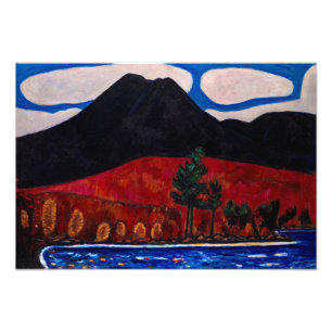 Impression Photo Mont Katahdin, automne 1939 par Marsden Hartley