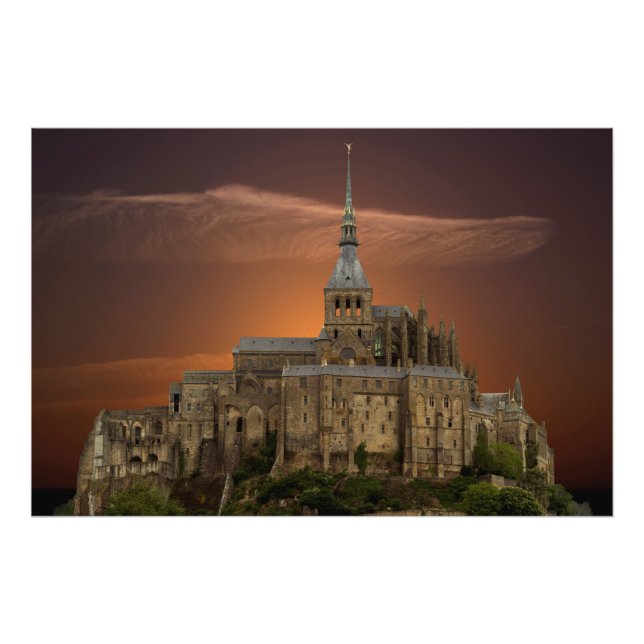 Impression Photo Mont-Saint-Michel (Devant)