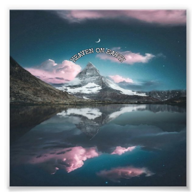 Impression Photo Montagnes appelant 2. (Devant)