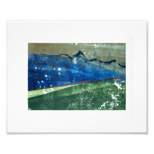 Impression Photo Montagnes de yeux