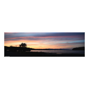 Impression Photo Montagnes olympiques de Swantown, Olympia, WA