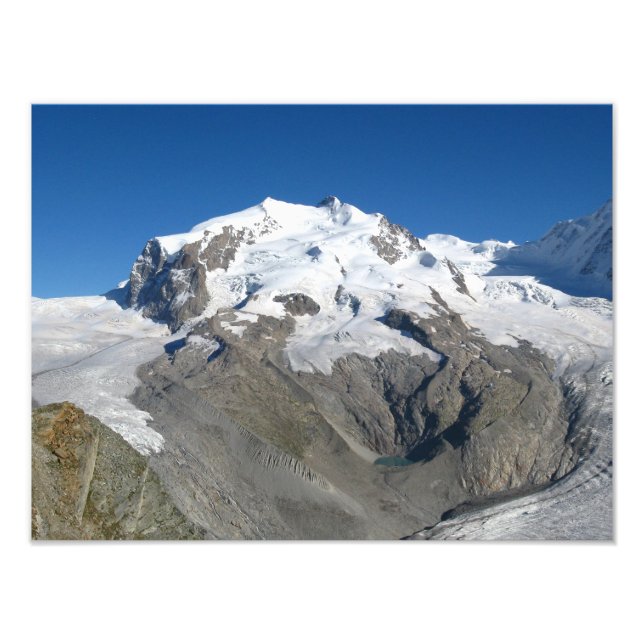 Impression Photo Monte Rosa, Alpes suisses (Devant)