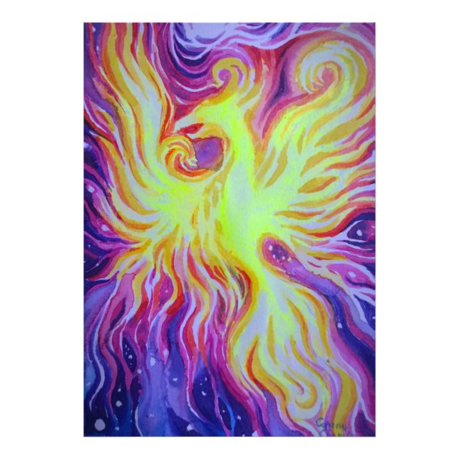 Impression Photo Montée d'un Phoenix (Devant)