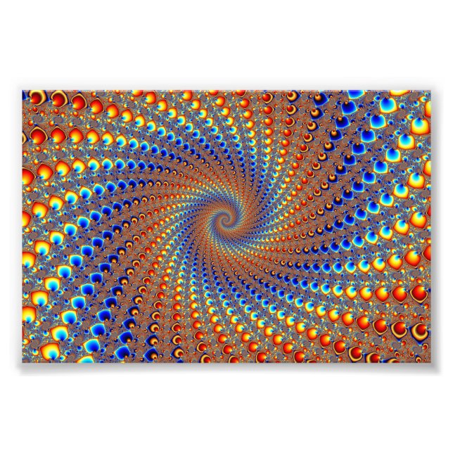 Impression Photo Monterey Fractal Art (Devant)