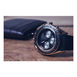 Impression Photo montre-bracelet avec portefeuille