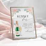 Impression Photo Montre Bridal Bubbly Bar<br><div class="desc">Cet accessoire mignon sera parfait pour votre fête lorsque vous la customisez !</div>