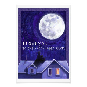 Impression Photo Montre Lune