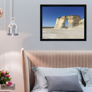 Impression Photo Monument Rocks Formation rocheuse du Kansas