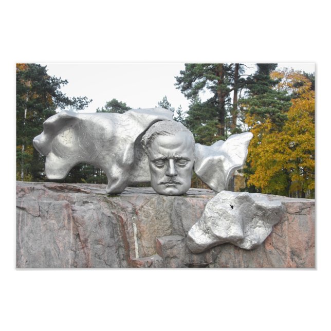 Impression Photo Monument Sibelius, Helsinki, Finlande (Devant)