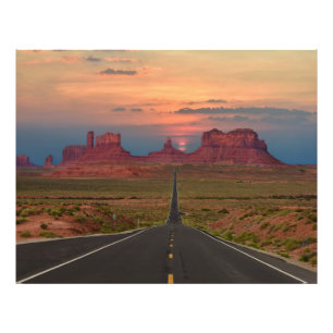 Impression Photo Monument Valley Pittoresque Highway, Arizona USA