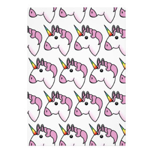 Impression Photo Motif de licorne mignonne