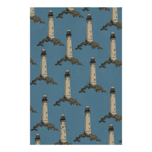 Impression Photo Motif de phare vintage