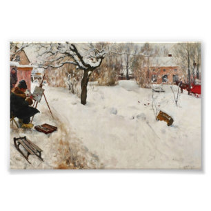 Impression Photo Motif d'hiver Åsögatan