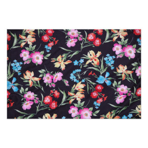 Impression Photo Motif floral abstrait