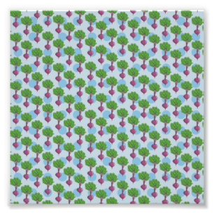 Impression Photo Motif plante de betteraves