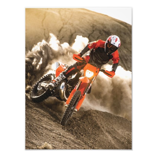 Impression Photo Motocross Rider (Devant)