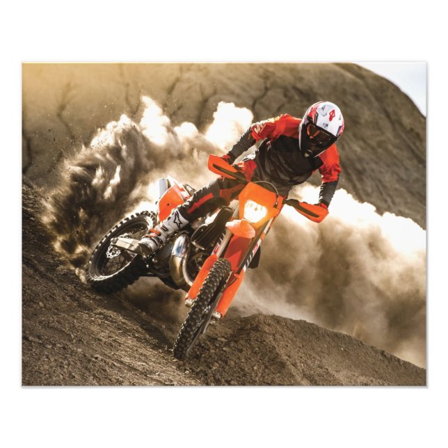 Impression Photo Motocross Rider (Devant)