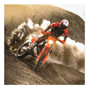 Impression Photo Motocross Rider