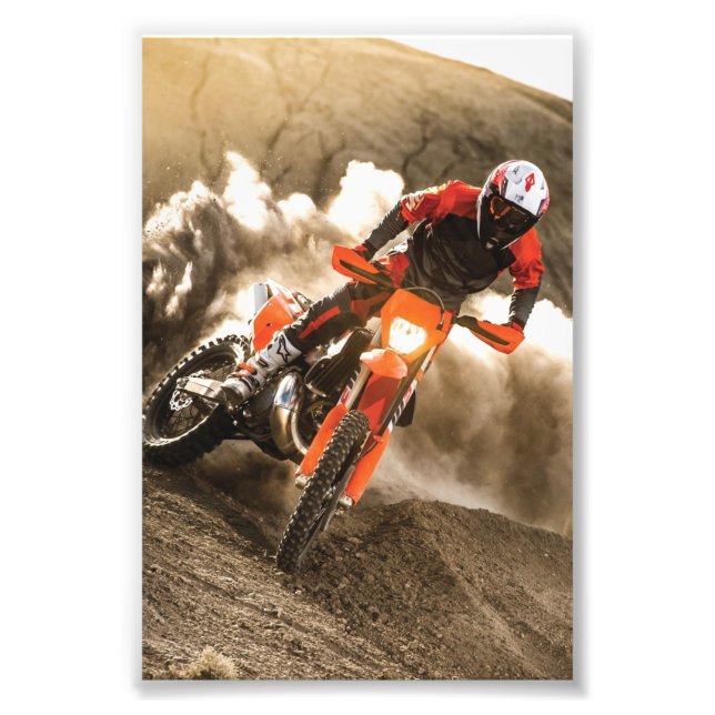 Impression Photo Motocross Rider (Devant)