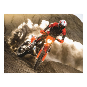Impression Photo Motocross Rider