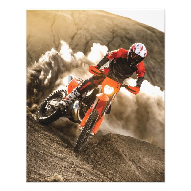Impression Photo Motocross Rider (Devant)