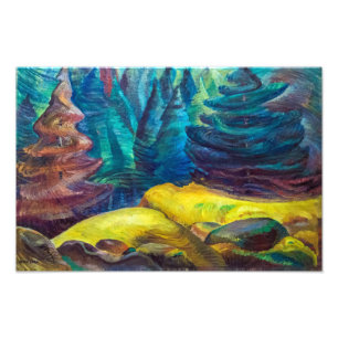 Impression Photo Mousse jaune   Emily Carr  
