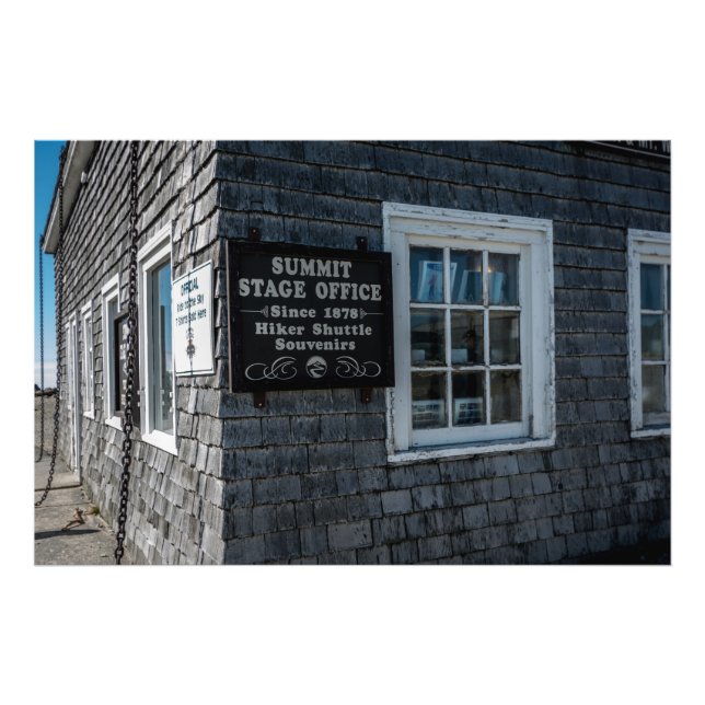 Impression Photo Mt. Washington Summit House (Devant)