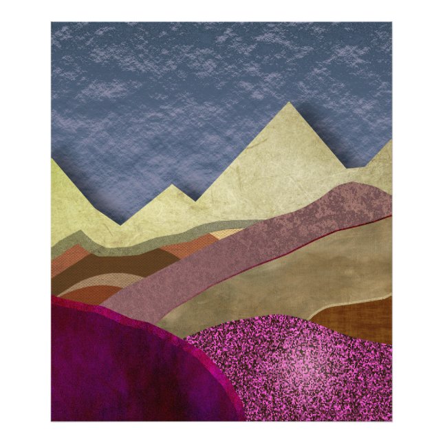 Impression Photo Mulberry Mountains (Devant)