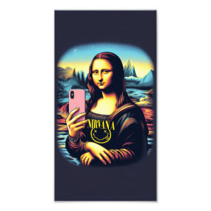 Impression Photo MUR ART Mona Lisa Portrait fine art Peinture