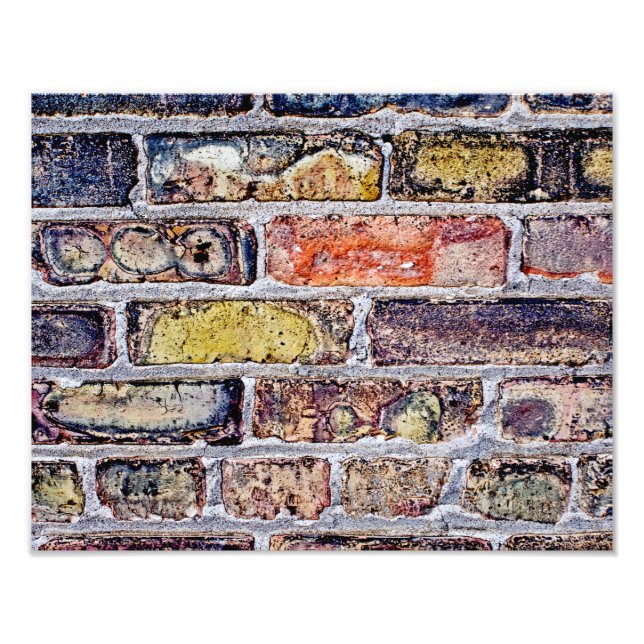 Impression Photo Mur de briques (Devant)