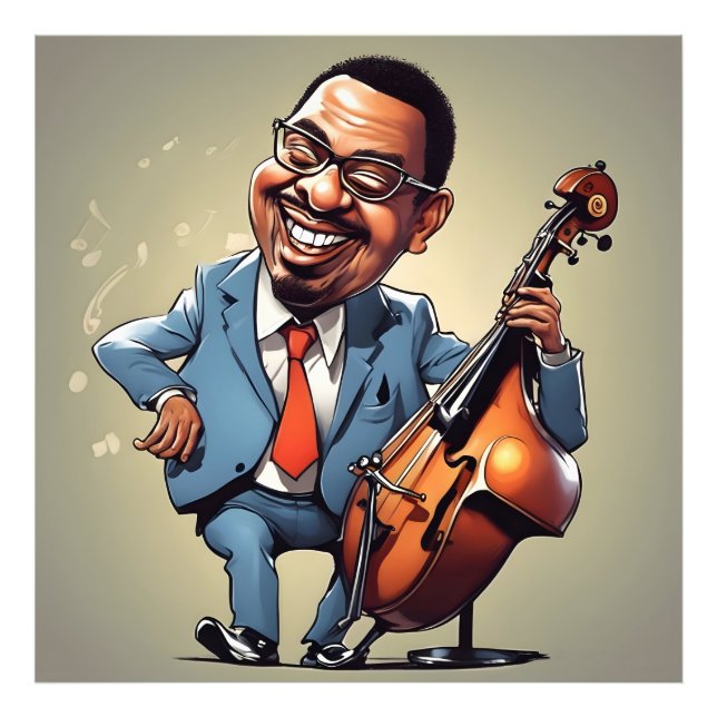 Impression Photo musiciens de jazz (Devant)