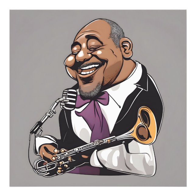 Impression Photo musiciens de jazz (Devant)