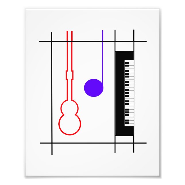 Impression Photo Musikinstrument (Devant)