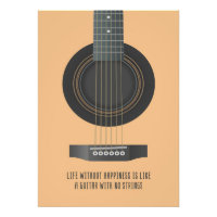 Musique Art Une Guitare Sans Cordes