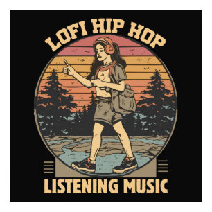 Impression Photo Musique lofi hip hop chillhop
