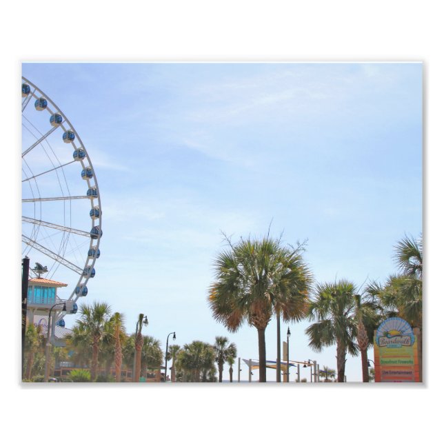 Impression Photo Myrtle Beach Caroline du Sud, Skywheel (Devant)