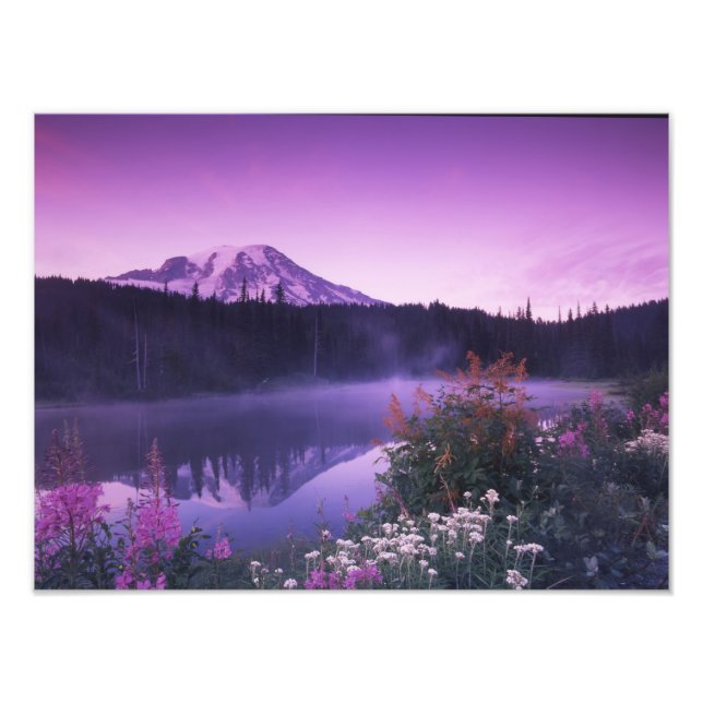 Impression Photo N.A., États-Unis, Washington, Mt. Rainier National (Devant)