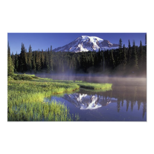 Impression Photo N.A., États-Unis, Washington, Mt. Rainier National (Devant)