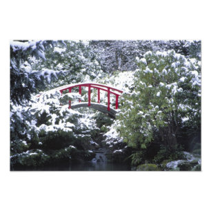 Impression Photo N.A., États-Unis, Washington, Seattle. Pont de lun
