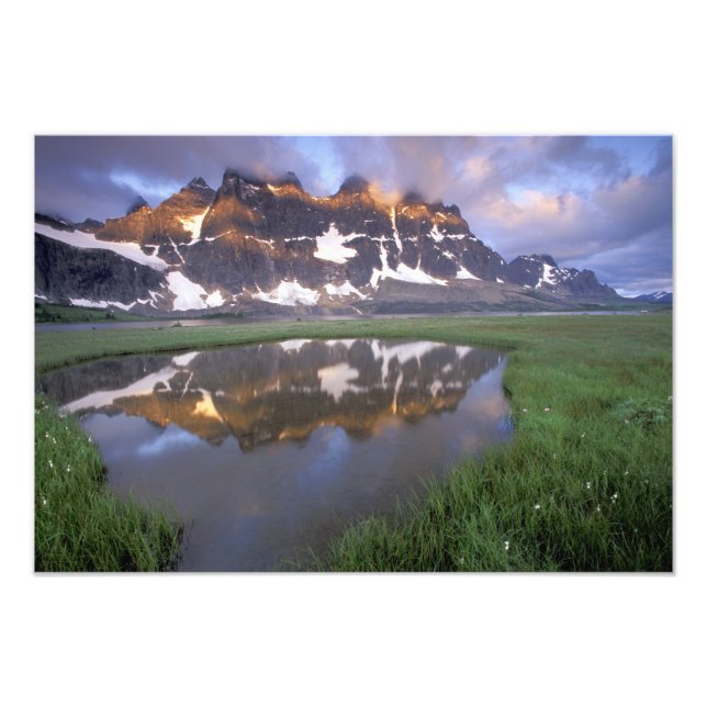 Impression Photo NA, Canada, Alberta, vallée de Tonoquin. Jasper (Devant)