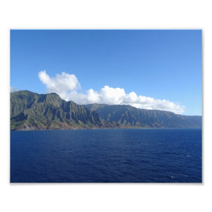 Impression Photo Na Pali Coast Kauai Hawaii Océan Pacifique